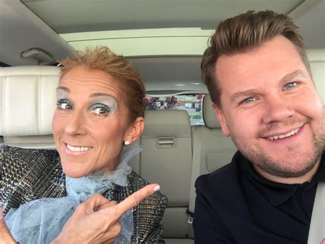 james corden Celine dion